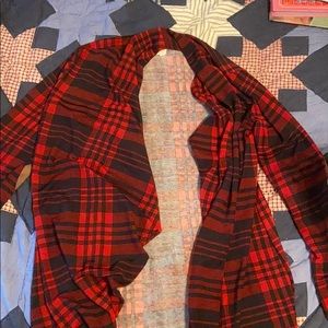 Plaid Cover up